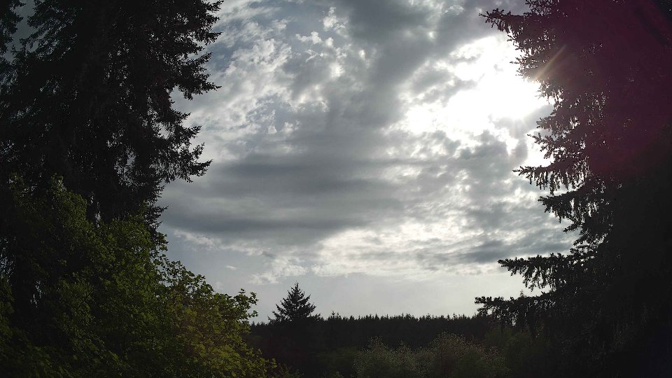 Pacific Northwest skyline timelapse frame from May 12th, 2026 at 4:45 PM