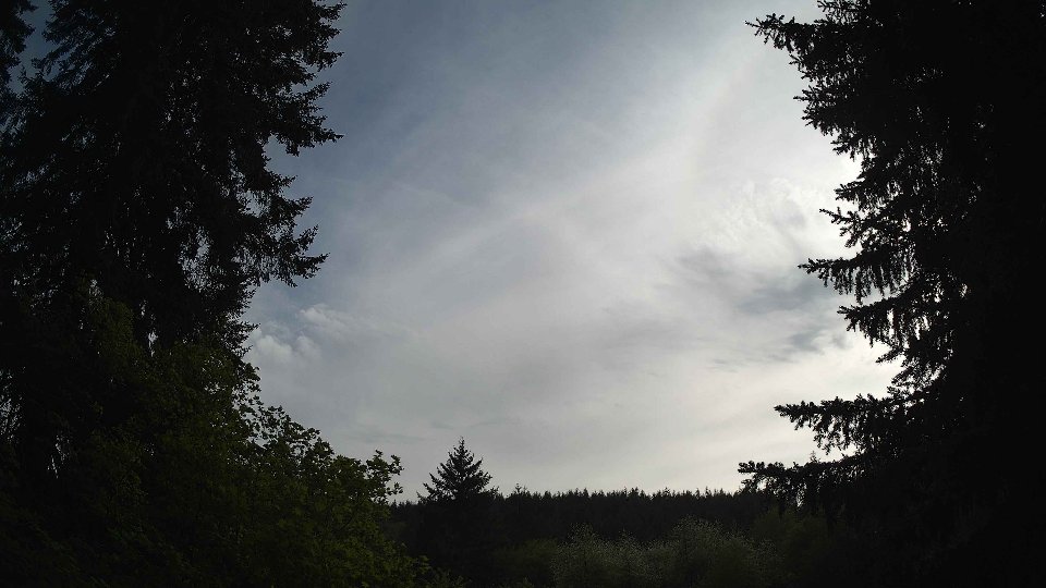 Pacific Northwest skyline timelapse frame from May 12th, 2026 at 5:45 PM