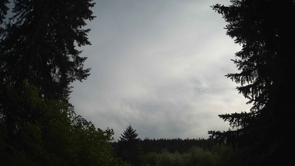 Pacific Northwest skyline timelapse frame from May 12th, 2026 at 6:45 PM