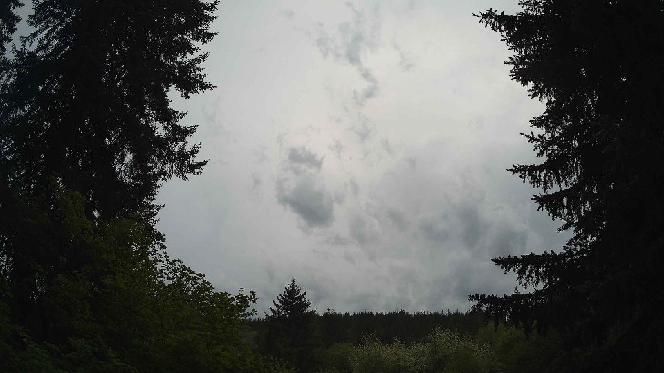 Pacific Northwest skyline timelapse frame from May 12th, 2026 at 8:15 PM