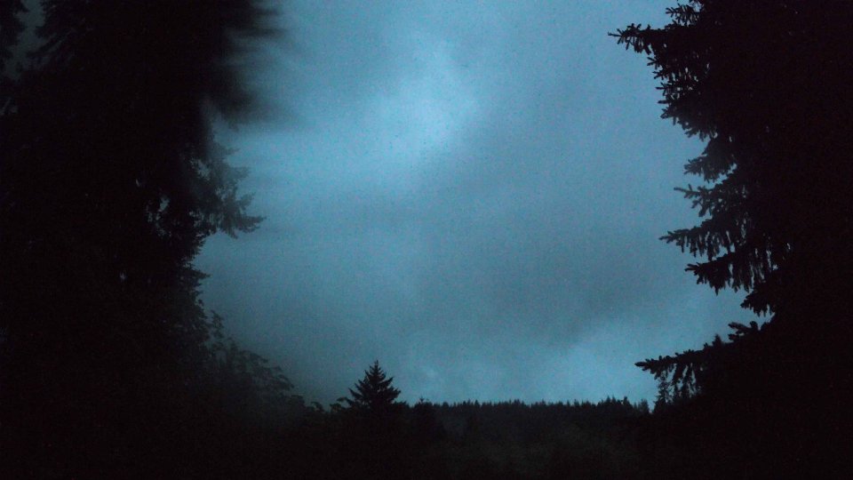 Pacific Northwest skyline timelapse frame from May 13th, 2026 at 5:15 AM
