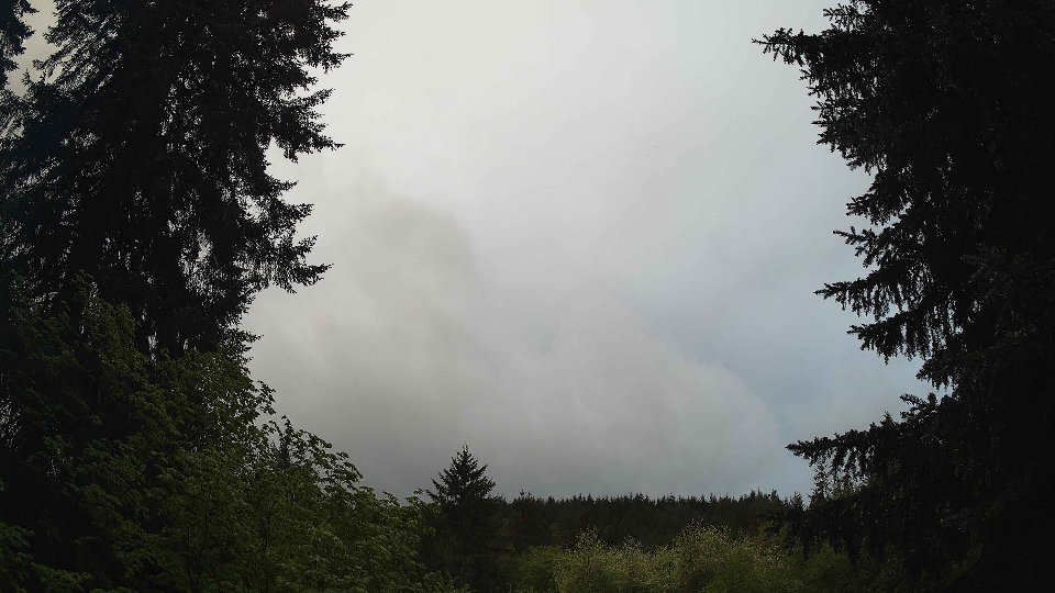 Pacific Northwest skyline timelapse frame from May 13th, 2026 at 6:30 AM