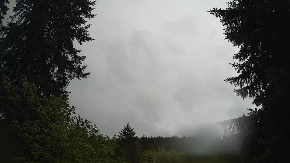 Pacific Northwest skyline timelapse frame from May 13th, 2026 at 7:00 AM