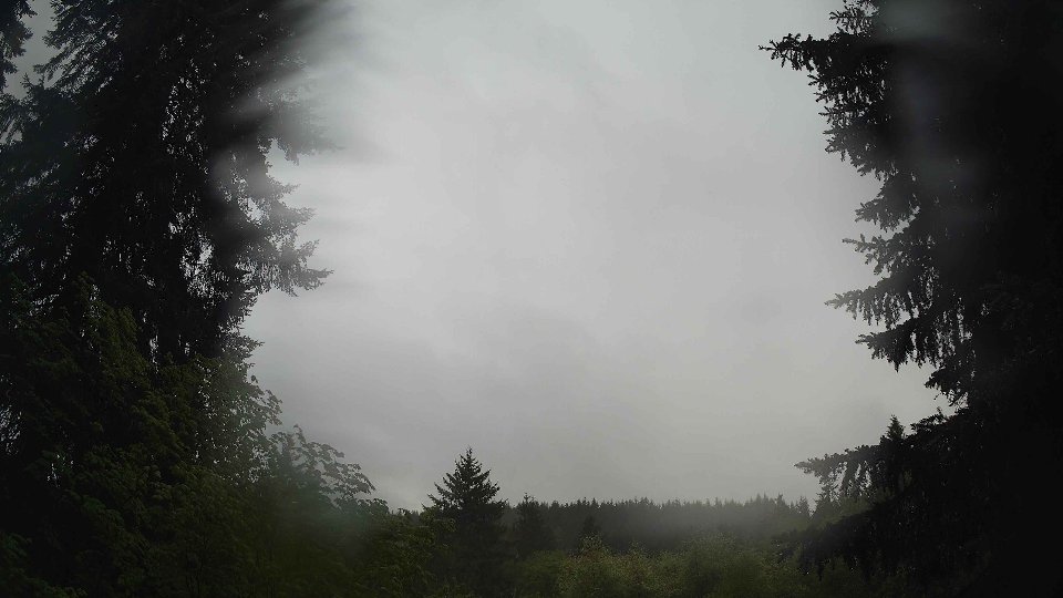 Pacific Northwest skyline timelapse frame from May 13th, 2026 at 7:30 AM