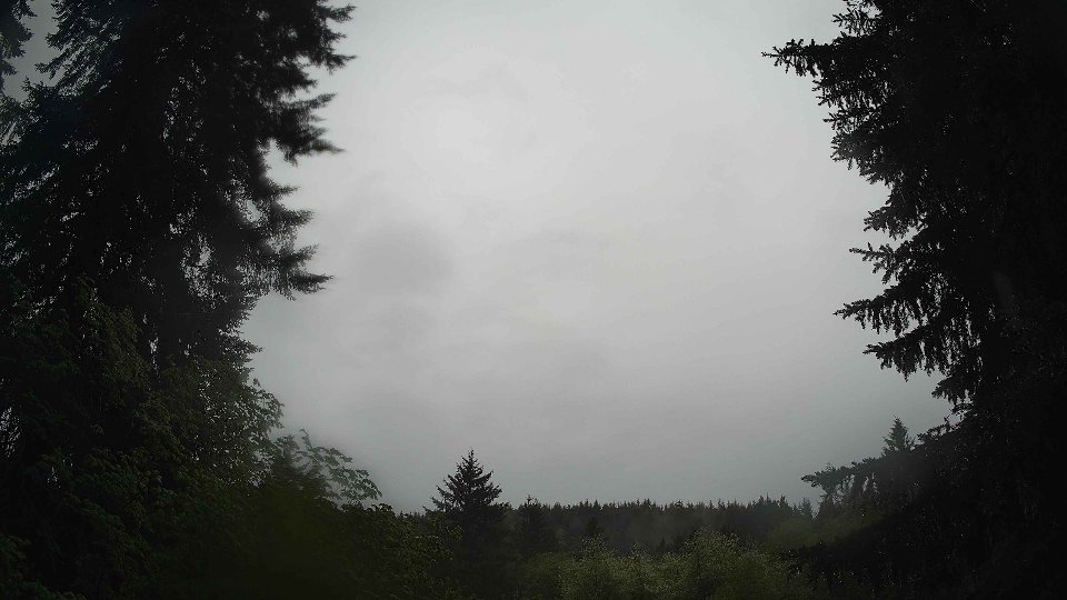 Pacific Northwest skyline timelapse frame from May 13th, 2026 at 8:30 AM