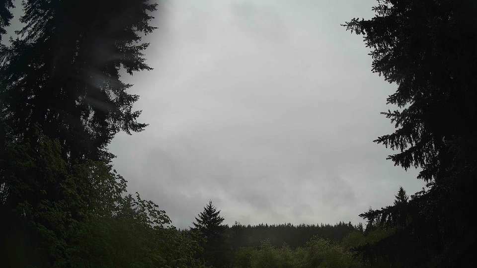 Pacific Northwest skyline timelapse frame from May 13th, 2026 at 9:00 AM
