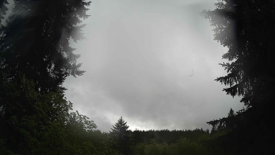 Pacific Northwest skyline timelapse frame from May 13th, 2026 at 11:30 AM