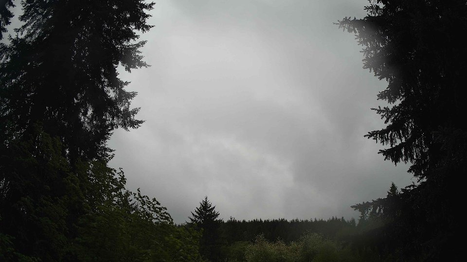 Pacific Northwest skyline timelapse frame from May 13th, 2026 at 11:45 AM