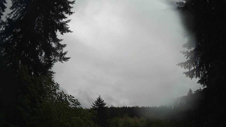 Pacific Northwest skyline timelapse frame from May 13th, 2026 at 12:00 PM