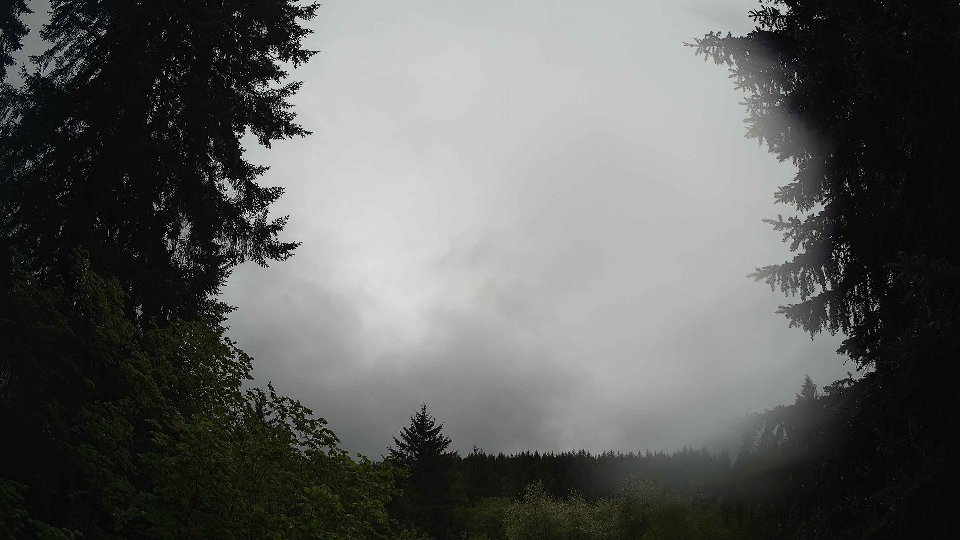 Pacific Northwest skyline timelapse frame from May 13th, 2026 at 12:15 PM