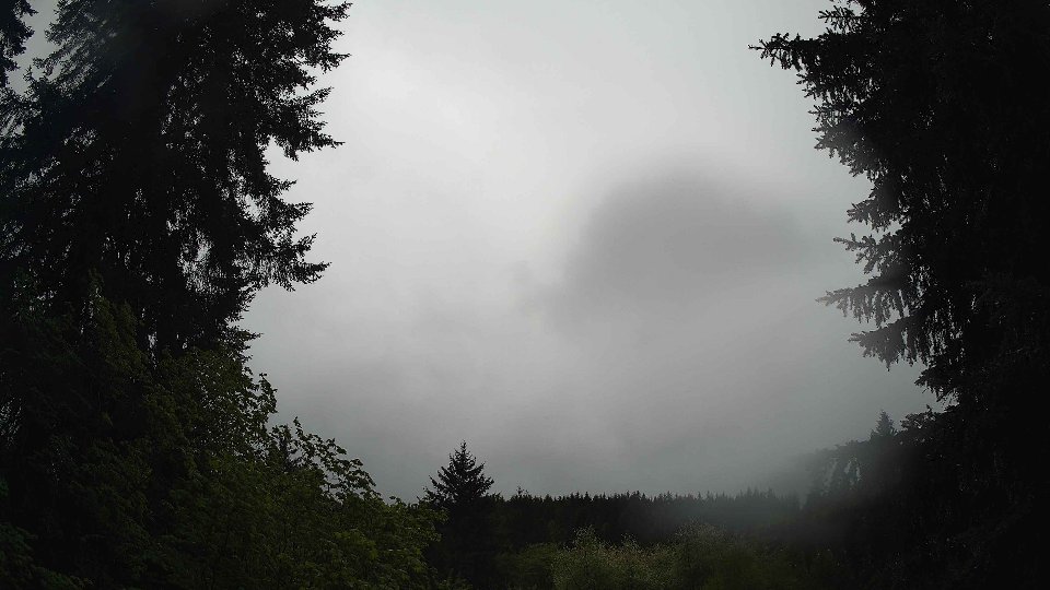 Pacific Northwest skyline timelapse frame from May 13th, 2026 at 12:30 PM