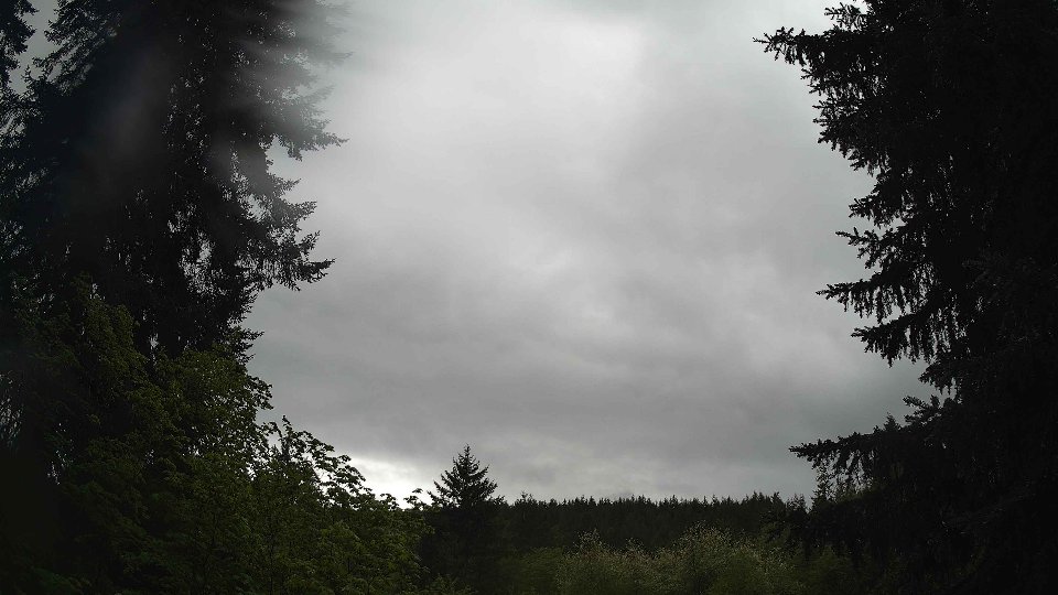 Pacific Northwest skyline timelapse frame from May 13th, 2026 at 2:00 PM