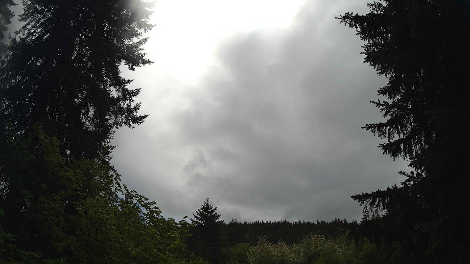 Pacific Northwest skyline timelapse frame from May 13th, 2026 at 3:15 PM