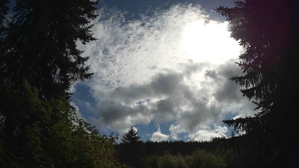 Pacific Northwest skyline timelapse frame from May 13th, 2026 at 4:30 PM