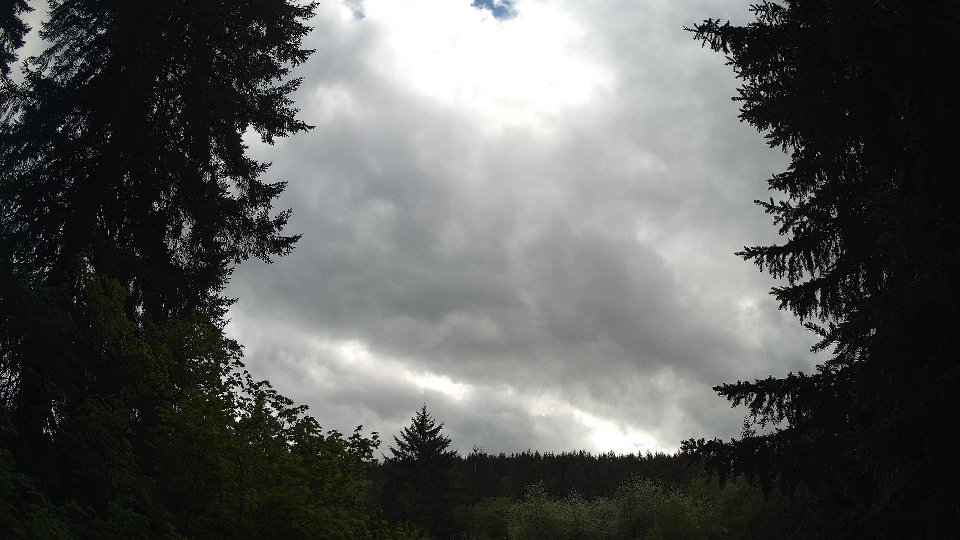 Pacific Northwest skyline timelapse frame from May 13th, 2026 at 5:00 PM