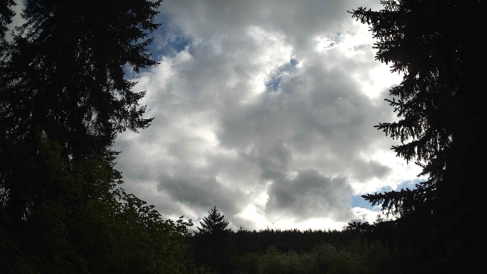 Pacific Northwest skyline timelapse frame from May 13th, 2026 at 5:15 PM