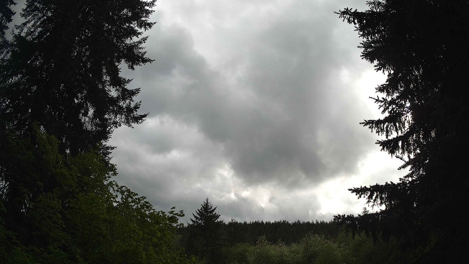 Pacific Northwest skyline timelapse frame from May 13th, 2026 at 5:30 PM
