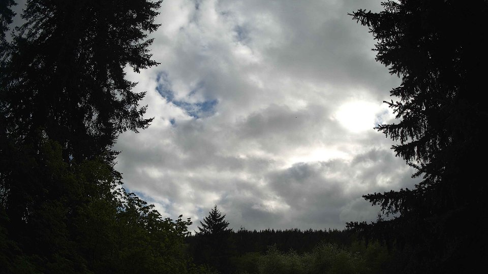 Pacific Northwest skyline timelapse frame from May 13th, 2026 at 5:45 PM