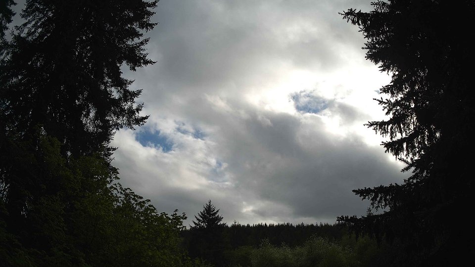 Pacific Northwest skyline timelapse frame from May 13th, 2026 at 6:00 PM