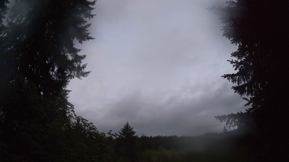 Pacific Northwest skyline timelapse frame from May 14th, 2026 at 5:15 AM