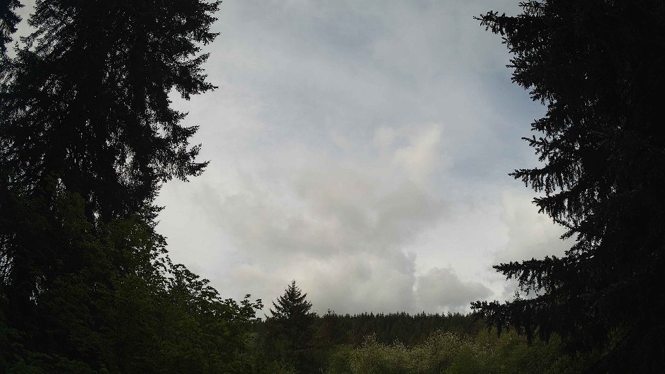 Pacific Northwest skyline timelapse frame from May 14th, 2026 at 9:30 AM