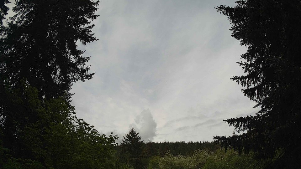 Pacific Northwest skyline timelapse frame from May 14th, 2026 at 10:15 AM