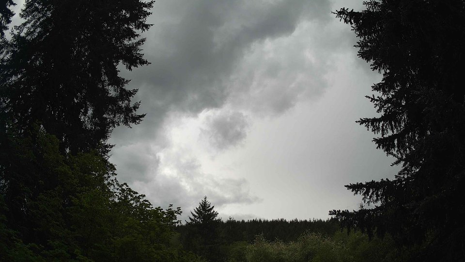 Pacific Northwest skyline timelapse frame from May 14th, 2026 at 12:30 PM