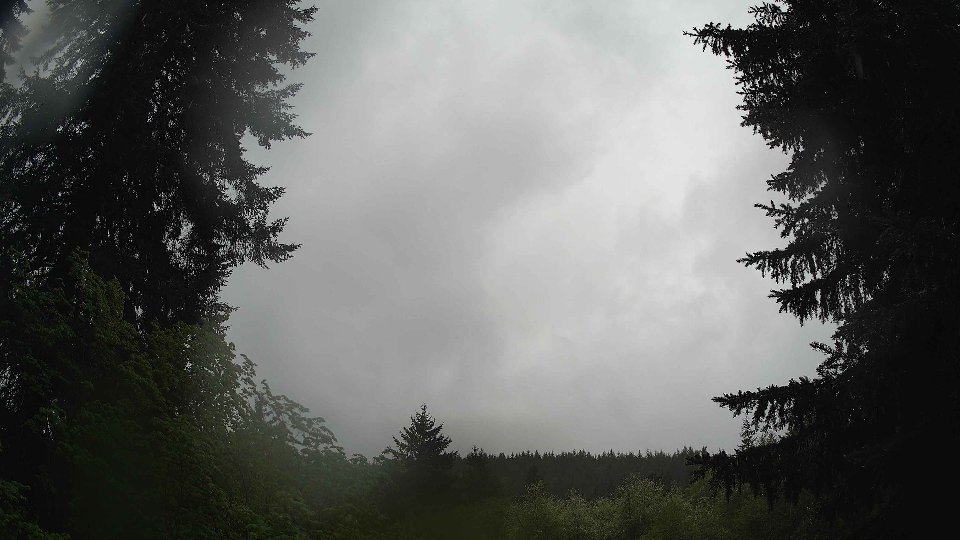 Pacific Northwest skyline timelapse frame from May 14th, 2026 at 2:45 PM