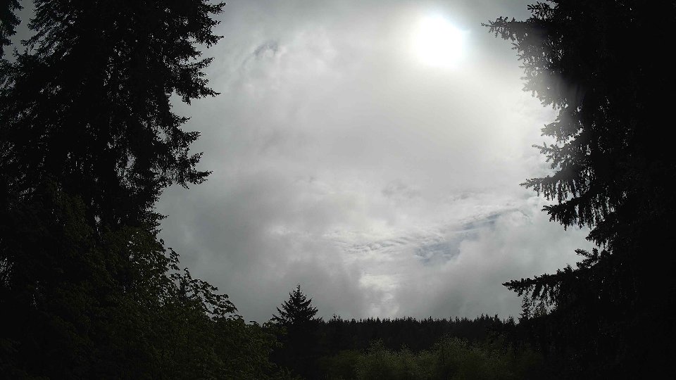 Pacific Northwest skyline timelapse frame from May 14th, 2026 at 4:00 PM