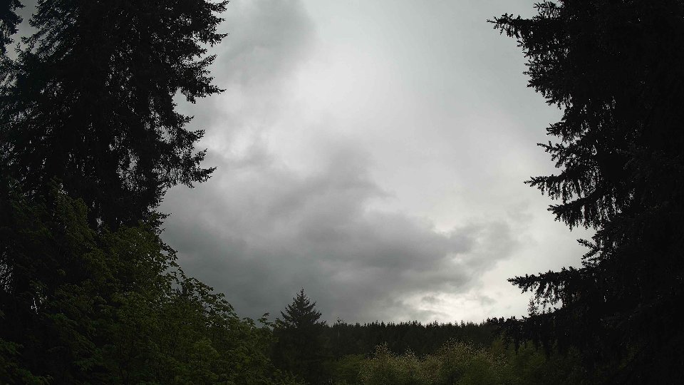 Pacific Northwest skyline timelapse frame from May 14th, 2026 at 6:15 PM