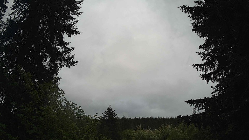 Pacific Northwest skyline timelapse frame from May 14th, 2026 at 6:45 PM