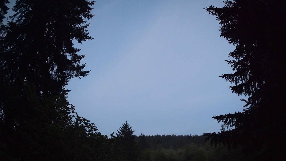 Pacific Northwest skyline timelapse frame from May 15th, 2026 at 5:15 AM