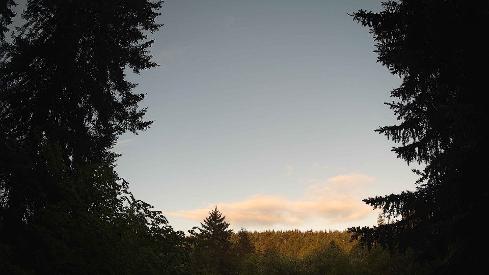 Pacific Northwest skyline timelapse frame from May 15th, 2026 at 6:30 AM
