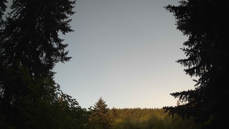 Pacific Northwest skyline timelapse frame from May 15th, 2026 at 7:00 AM