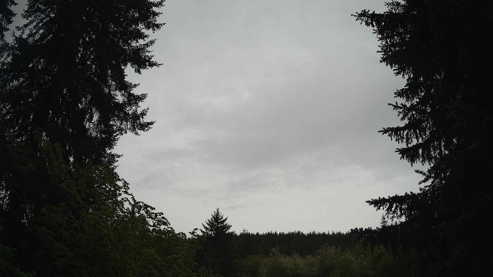 Pacific Northwest skyline timelapse frame from May 15th, 2026 at 8:15 AM