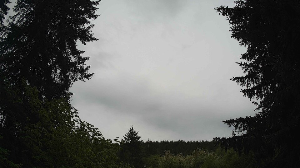 Pacific Northwest skyline timelapse frame from May 15th, 2026 at 9:15 AM
