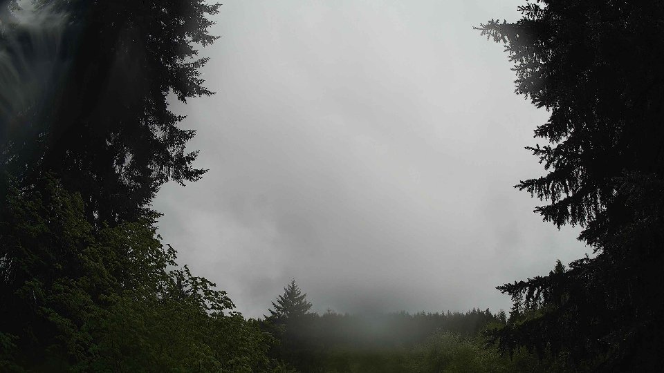Pacific Northwest skyline timelapse frame from May 15th, 2026 at 12:00 PM