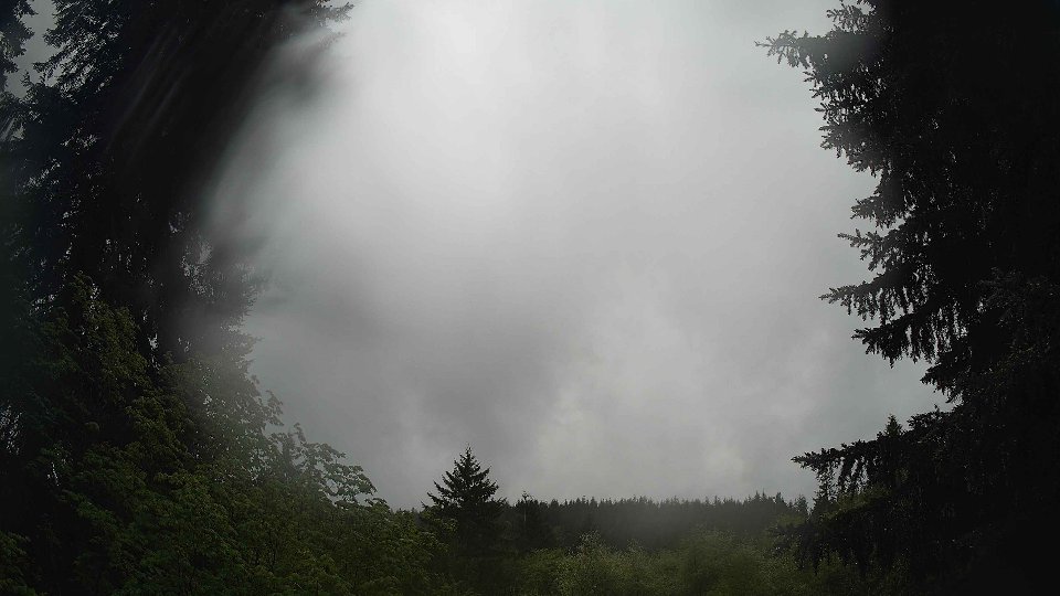 Pacific Northwest skyline timelapse frame from May 15th, 2026 at 1:15 PM