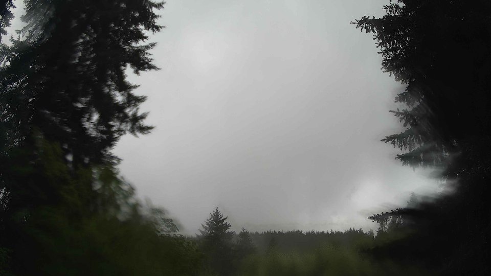 Pacific Northwest skyline timelapse frame from May 15th, 2026 at 1:30 PM