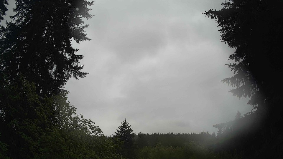 Pacific Northwest skyline timelapse frame from May 15th, 2026 at 2:15 PM
