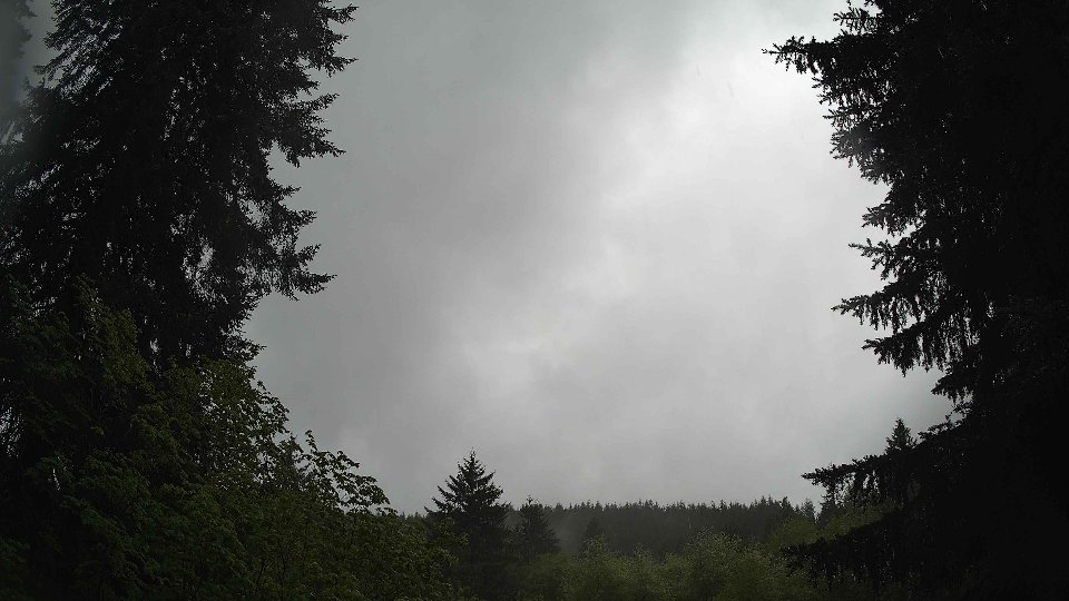 Pacific Northwest skyline timelapse frame from May 15th, 2026 at 3:15 PM