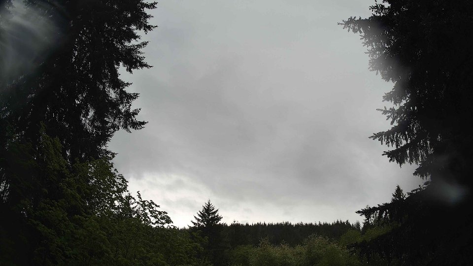 Pacific Northwest skyline timelapse frame from May 15th, 2026 at 3:45 PM