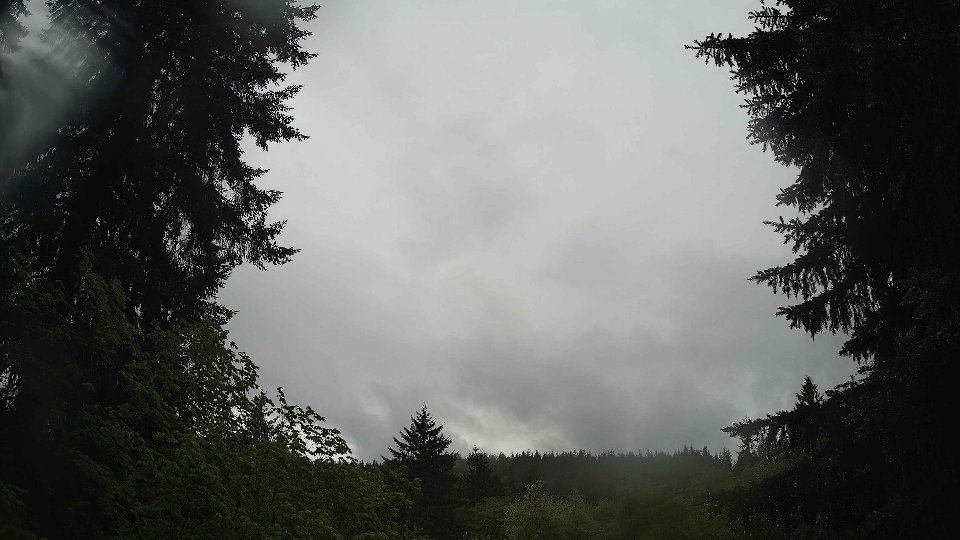 Pacific Northwest skyline timelapse frame from May 15th, 2026 at 4:00 PM