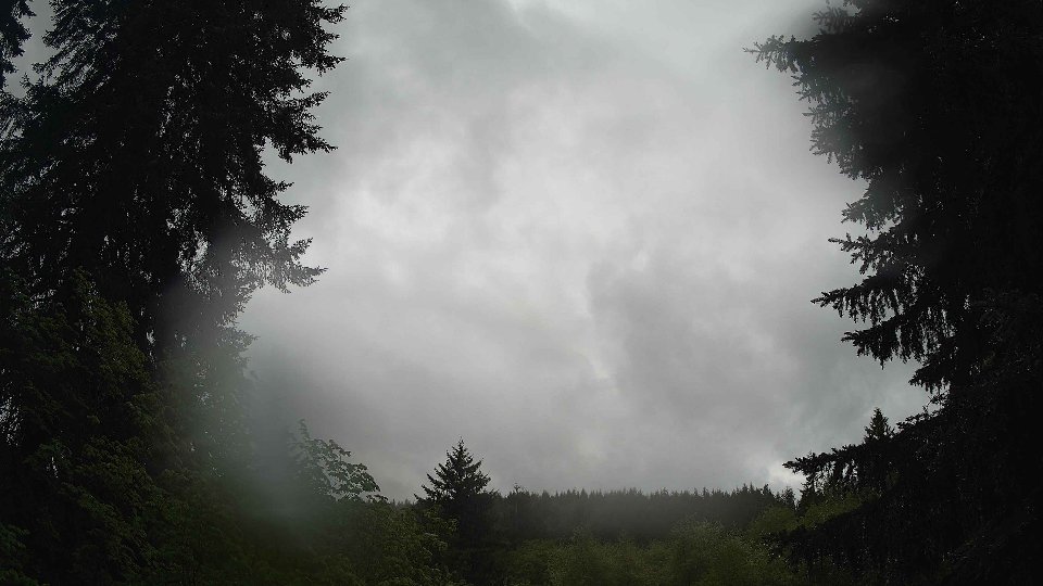 Pacific Northwest skyline timelapse frame from May 15th, 2026 at 4:15 PM