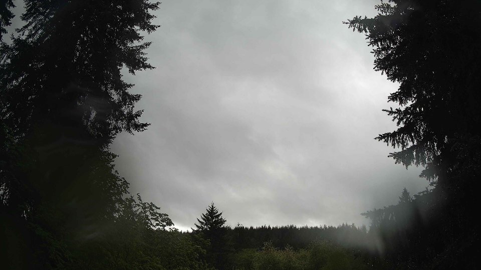 Pacific Northwest skyline timelapse frame from May 15th, 2026 at 4:45 PM