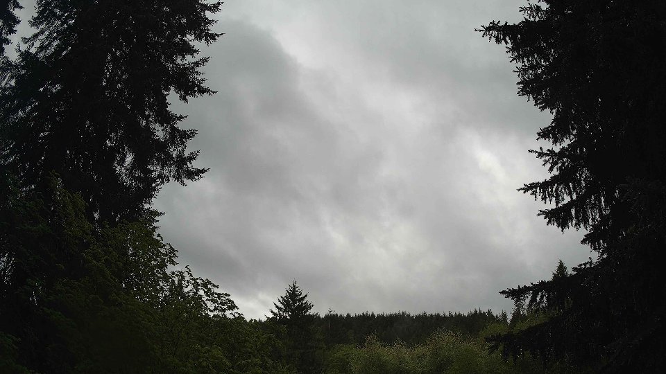 Pacific Northwest skyline timelapse frame from May 15th, 2026 at 5:45 PM