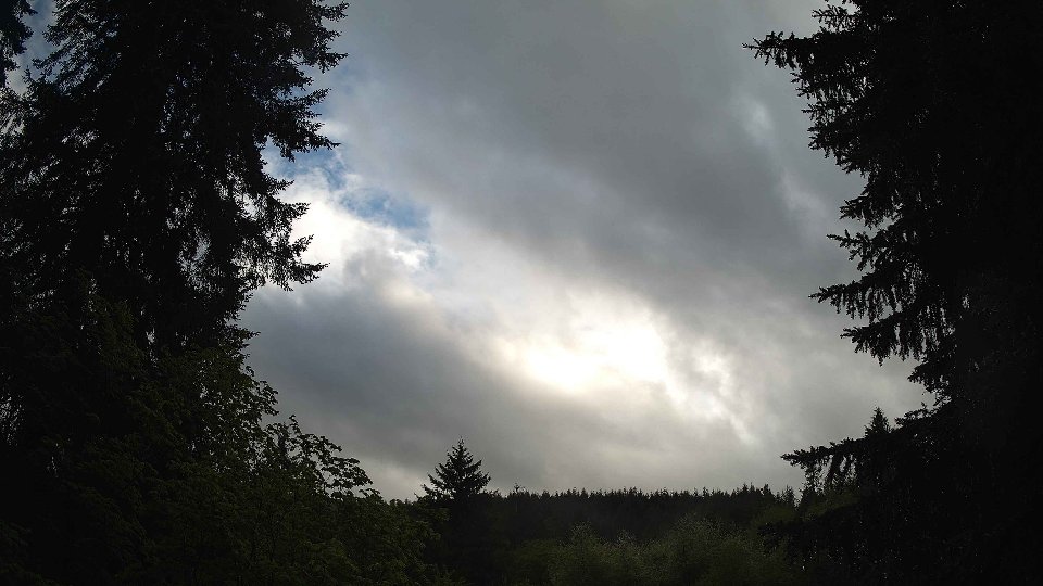 Pacific Northwest skyline timelapse frame from May 15th, 2026 at 6:00 PM