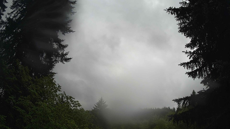 Pacific Northwest skyline timelapse frame from May 15th, 2026 at 7:00 PM