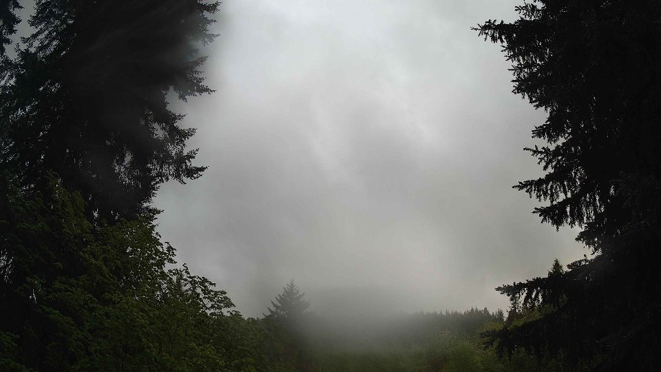 Pacific Northwest skyline timelapse frame from May 15th, 2026 at 7:15 PM
