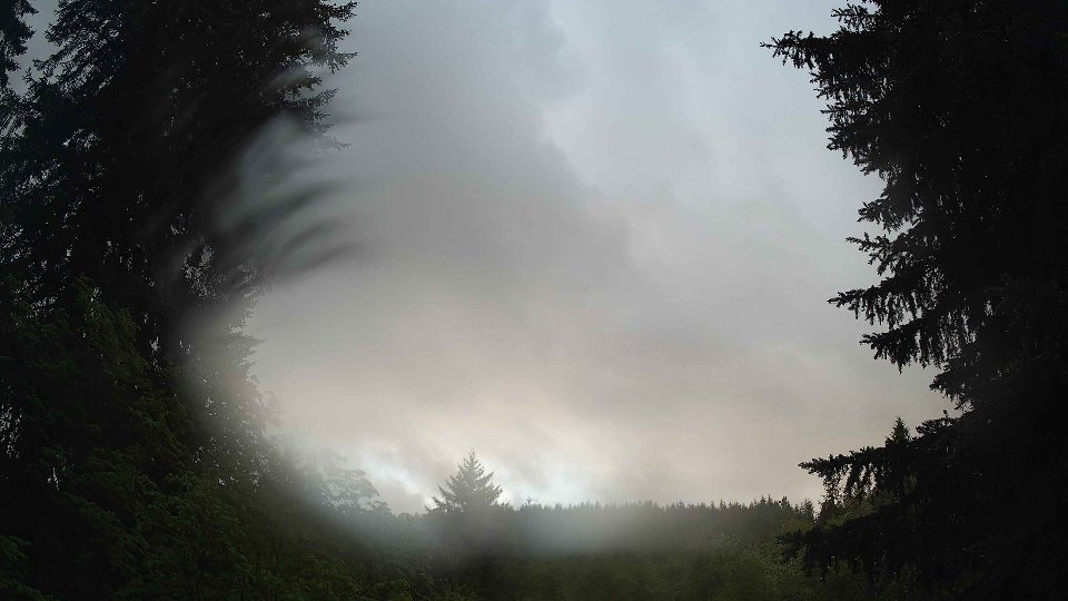 Pacific Northwest skyline timelapse frame from May 15th, 2026 at 8:00 PM
